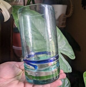 Colorful Glass Tumbler